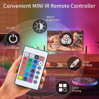 Колку бои можат да се прилагодат светлосни ленти RGB?
